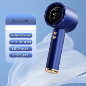 ✅100% Original AMZ N68 Portable 0-100 Level Speed Adjustment handheld desktop Rechargeable Mini turbo Fan