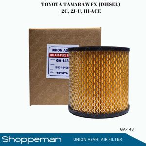 UNION ASAHI AIR FILTER FOR TOYOTA TAMARAW FX (DIESEL) 2C 2J-U HI-ACE GA-143 17801-54050