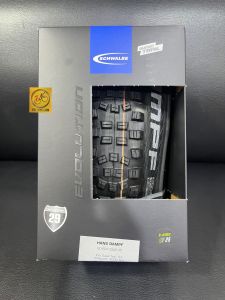 Schwalbe Hans Dampf Tire 29 x 2.35 Super Trail Tubeless Easy 29x2.35 Addix Soft SnakeSkin Folding Bicycle - 11601108.01
