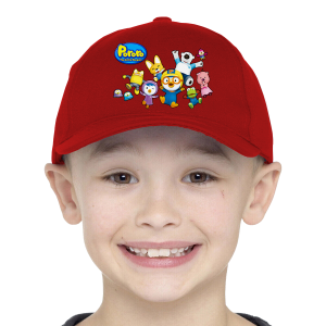 Topi Anak Game Kartun Pororo The Little Penguin Laki-laki Perempuan Usia 2-10 Tahun Custom POR-10