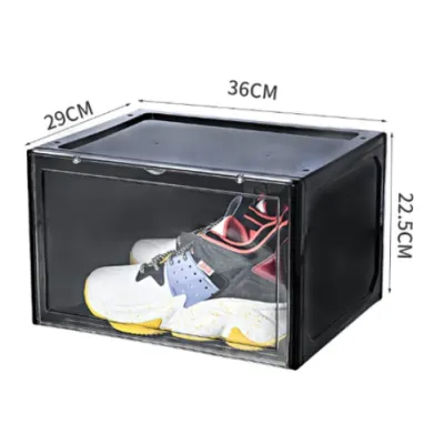 Kotak Sepatu Transparant Acrylic Lebih Tebal Dan Kuat Tempat Penyimpanan Sepatu Plastic Sneaker Shoes Storage Box Organizer Acrylic Box Sepatu