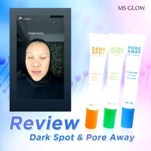 Pore away Ms glow /Drak spot tretment Ms glow/Acne spot Ms glow original