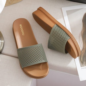 [Free Shipping] Summer WomenS Platform Sandals For Outdoor Wear 2026 New Fashion Style Non-Slip With A Sloped Heel For Home Use