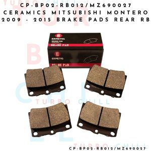 CP-BP02-RB012/MZ690027 Ceramics Mitsubishi Montero 2009 - 2015 Brake Pads Rear RB