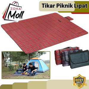 BISA COD - Matras Tikar Tiker Piknik Lipat 150x180 Foldable Traveling Camping