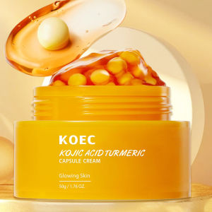 KOEC Kojic Acid Turmeric Capsule Face Cream 50gKojic Turmeric Capsule Cream