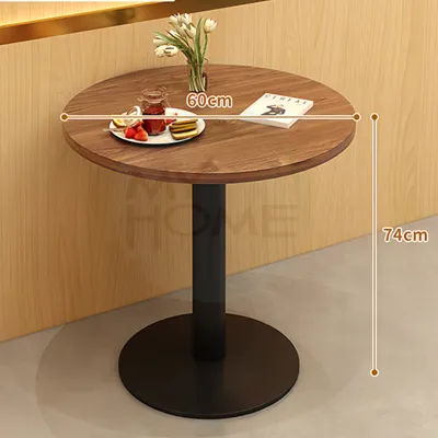 MYHOME Round Table Nordic Dining Table Coffee Table Tea Table Simple Leisure Table Tulip Table Round Table