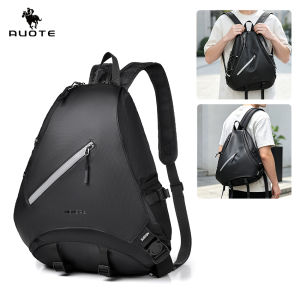 AUOTE Outdoor Chest Bag Men Women Multifunctional Hiking Bag Waterproof Crossbody Bow Bag Leisure Travel Shoulder Bag Lightweight Sports Fitness Bag Casual Camping Bag