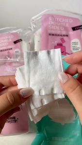 100/222pcs Double-sided MakeUp Cotton 100% Cottons Facial Cleansing Cotton Disposable Cotton Pads HomeJoy