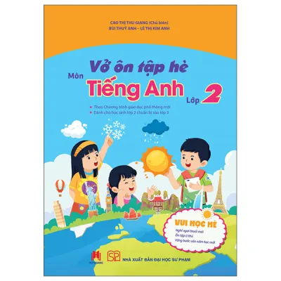 Fahasa - Sách - Vở Ôn Tập Hè Môn Tiếng Anh - Lớp 2