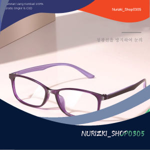 Kacamata Baca Lensa Plus Anti Radiasi +1.00 s/d + 3.00 Kacamata Wanita trendy styles Kacamata Lensa&Frame