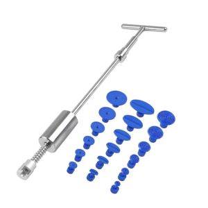 18pcs Suction Tab+T-bar Paintless Dent Removal Car Repair Tool Kit Removing Dents Auto Tools Puller Dent Lifter Pulling