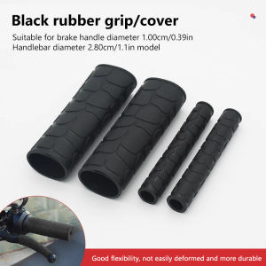 SEAMETAL 4Pcs Motorcycle Handlebar Grip Sleeve Rubber Anti-Slip Motorcycle Handle Cover Brake Clutches Lever Protector Sleeves