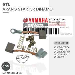 (GROSIR) 5TL ARANG STARTER MIO SPORTY LAMA YAMAHA MIO SOUL MIO SMILE NOUVO / ARANG DINAMO STATER / ARENG STATER COOL STARTER MIO / ARANG DINAMO STARTER MIO SPORTI / BRUSH TERMINAL / COIL KOIL MIO GT NUVO / KUIL MOTOR MIO CARBU