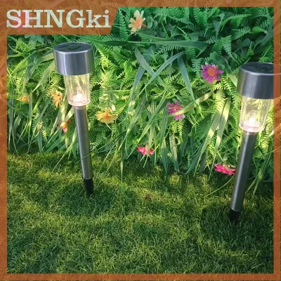SHNGki Năng lượng mặt trời ngoài trời đèn vườn đèn năng lượng mặt trời Powered không thấm nước cảnh quan con đường ngoài trời cho sân cỏ Patio trang trí