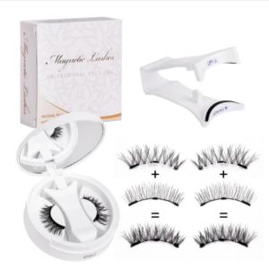 ​Reusable/Magnetic False Eyelashes/Soft Up-Down Adsorption/Beginner-Friendly/All-in-One Kit​/European American Style