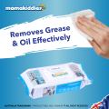 Sofresh Kitchen Wipes Wet 80 Pcs Pack Tissue Basah Dapur (Disinfect, Anti-Bacterial, Remove Oil & Grease, 0% Alcohol). 