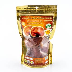 ชาสมุนไพร เห็ดหลินจือแดง G2 (ชนิดดอกอบแห้ง) ส่งตรงจากฟาร์ม