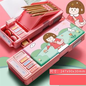 LORDWEY Pencil Cases Case Material Escolar Unicorn Kawaii Estuche Stationery School Supplies Trousse Scolaire Cute Multifunction Pen Box