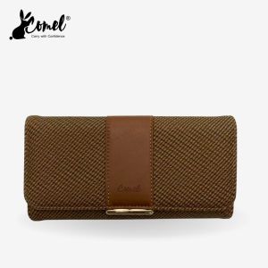 COMEL FASHION BRYNN Premium Pu Leather Elegant Design Women Long Wallet F086Ship Within 24Hours