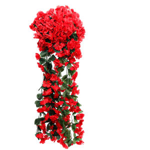 Nhân Tạo Tím Treo Hoa Tường Trang Trí Nội Thất 85Cm hoa lụa Dây Leo Cho nhà vườn đám cưới Trang Trí Cây mây hoa