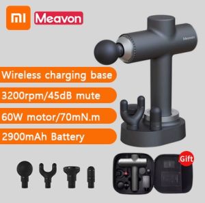Xiaomi Meavon Massage gun xiaomi massager gun Machine Deep Muscle Relaxation Fascia Massager 3 Modes Body xiaomi massager