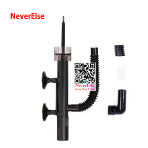 4kinds Aquarium Surface Skimmer Filter for Saltwater tank Protein Skimmer Parts for marine aquarium Skimmer Part accessories to Remove Protein Oil Slik Bacterial Film Aquarium Remover Oil Water surface for Fishtank Plant