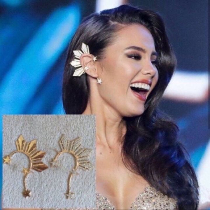 Catriona gray miss 2025 universe earrings