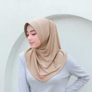 (BERGO DAILY) HIJAB OVAL/BERGO HAMIDAH TERLARIS/BERGO SPORT JERSEY/KERUDUNG OLAHRAGA MENUTUP DADA