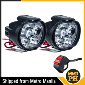 Led Motorcycle Headlights Super Bright Work Light Motorcycle Waterproof Spotlight Fog Lights