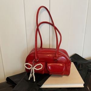 BJ82136 - BLACK/BROWN/GRAY - TAS KEKINIAN HANDBAG JINJING SLEMPANG BEST SELLER TAS WANITA FASHION IMPORT MODIS ELEGAN TERMURAH TERLARIS TERBARU TAS BATAM GT2136