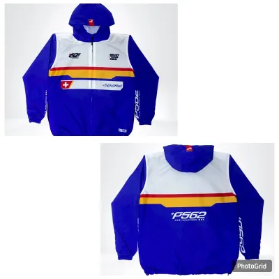 PS62 JAKET RACING PRIA WANITA TERBARU MOTIF SIMPEL DAN KEREN GRATIS STIKER