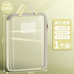 Sorting Bag Organize Students Work Durable and Transparent Storage Bag Tote Bag Portable