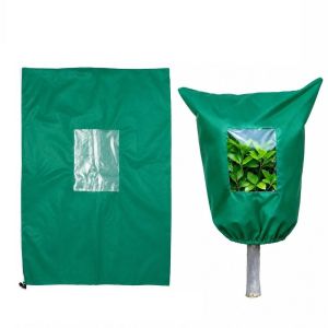 HUNIU HOUSE Cửa sổ xem Vỏ bọc bảo vệ cây khỏi sương giá Vải không dệt Thoáng khí Vỏ bảo vệ chống đóng băng Đa chức năng Chống sương giá Vỏ bọc cây trồng dành cho cây trồng ngoài trời