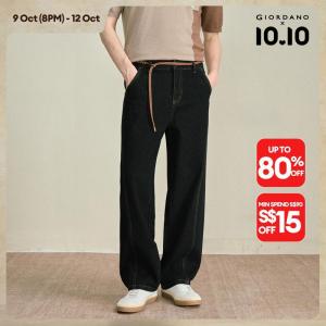 Giordano Men Men Seam Detail Jeans Free Shipping 18116204