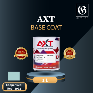 Cat PU Polyurethane 1K AXT Basecoat Copper Red Pearl PC-1972 1L