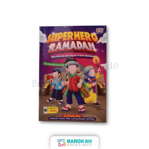 Buku Agenda : Superhero Ramadhan | Full Color 30 Checklist Ramadhan Untuk Anak SoftCover ZedBooks
