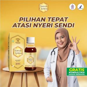 Sumak Optima Madu Herbal Asli Efektif Atasi Nyeri Lutut BPOM 135 ml