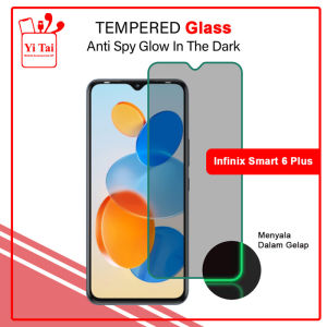 YITAI - Glow In The Dark Tempered Glass Spy Infinix Smart 6 Plus