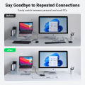 UGREEN USB KVM Switch USB 3.0 Switcher for Windows10 PC Keyboard Mouse Printer 2 PCs Sharing 4 Devices Model: 30768. 