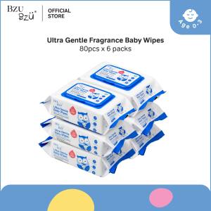 [BUNDLE DEAL] BZU BZU Ultra Gentle Fragrance Free Baby Wet Wipes - 80pcs [Exp: Year 2028]