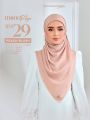 Leeyanarahman Tudung Bawal Monoraya Plain Square Hijab Ready Stock. 