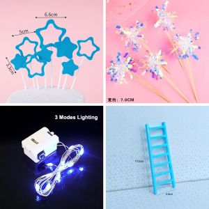 Lilo & Stitch Cake Decoration Cake Topper Birthday Topper Decoration 史迪仔 史迪奇蛋糕装饰