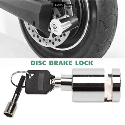 Motorcycle Disc Brake Lock Heavy Duty Anti-Theft Security Wheel Disc Motorcycle Padlock