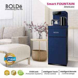 Dispenser Galon Bawah BOLDE SMART FOUNTAIN AMERICANO / Dispenser Dengan Teko dan Kettle / Dispenser BOLDe