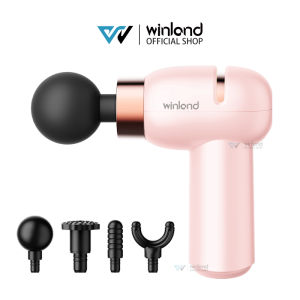Winland Getaran Super Kuat Pijat otot multifungsi Mini Elektrik Massage Gun