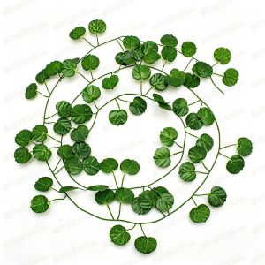 【10 PCS】2.1M Realistic Artificial Ivy Vine Garland Green Fake Plant for Wall Hanging Wedding Room Aesthetic Decor