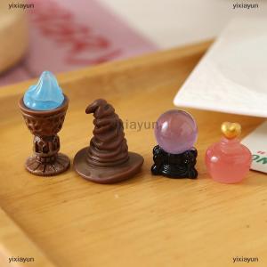 [COD] yixiayun 1 12 Dollhouse Mini Magical Academy Props Decoration Dollhouse Micro Scene Ornaments Dolls House Accessories Kid Toys