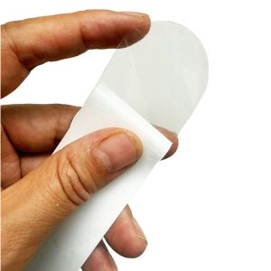 NEXTYOO 37cm3.5cm Pickleball Racket Head Sticker TPU Blackwhite Tennis Racket Protection Tape Durable Self-Adhesive Frame Protective Sticker For Tennis Racket