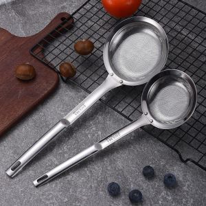 GAOSU Stainless Steel Vegetable Residue Kitchen Tools Percolator Spoon Strainer Oil Colander Hot Pot Filter Skimmer